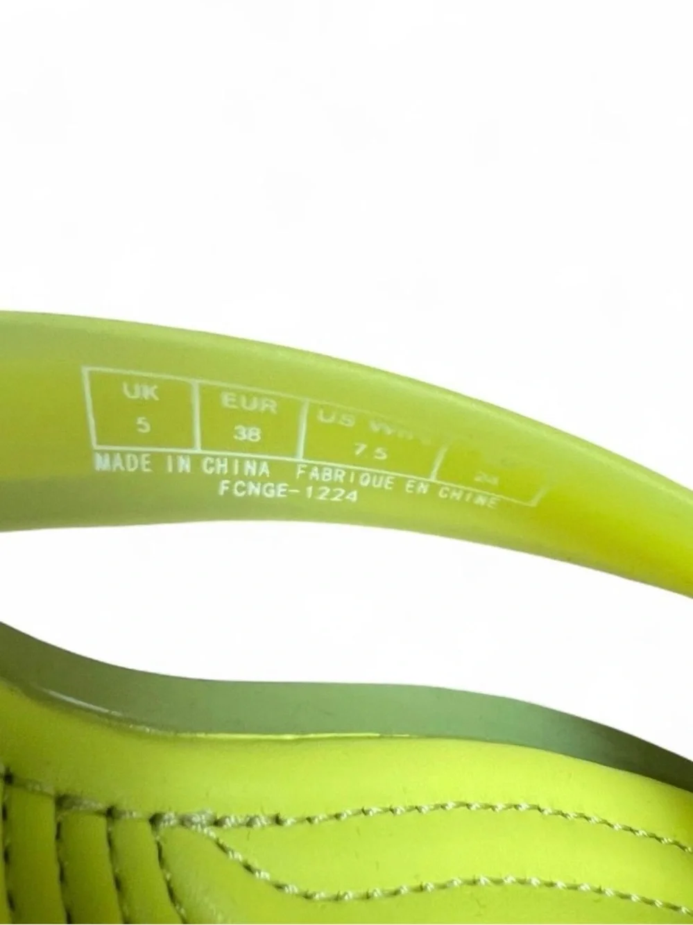 fenty x puma cat cleat jelly sandals lime green